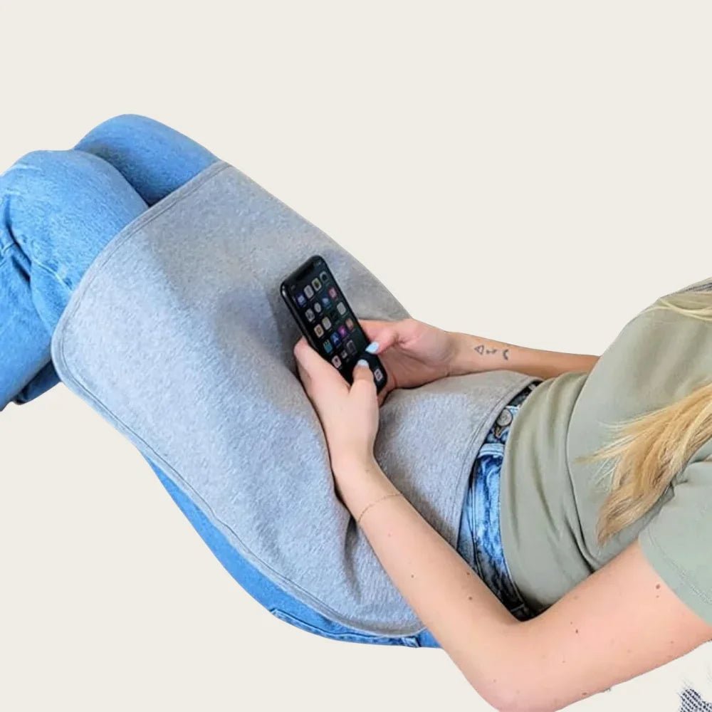 Faraday EMF Shielding Blanket – 18"x18" Laptop Pad | Silver Fiber Anti - Radiation Protection for - Wax | Wane