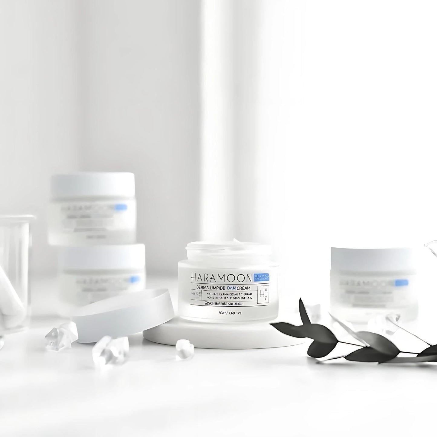 HARAMOON Centella Moisture Cream | Skin Barrier Repair, 50mL - Wax | Wane