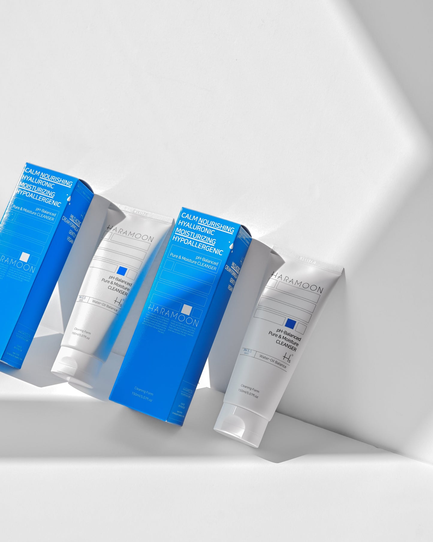 HARAMOON Pure Moisture Cleanser | Korean Skincare, 150mL - Wax | Wane