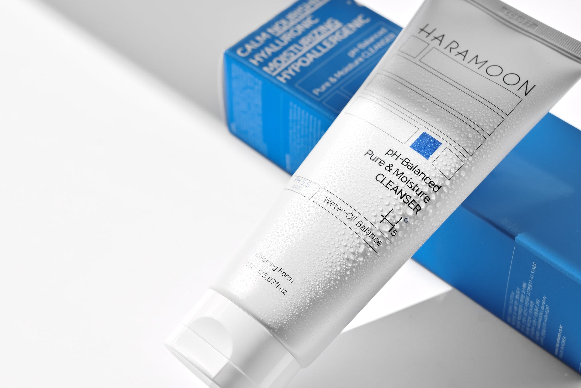 HARAMOON Pure Moisture Cleanser | Korean Skincare, 150mL - Wax | Wane