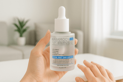 HARAMOON Silky Hydration Ampoule | Vegan & EWG Certified Korean Skincare, 30mL - Wax | Wane
