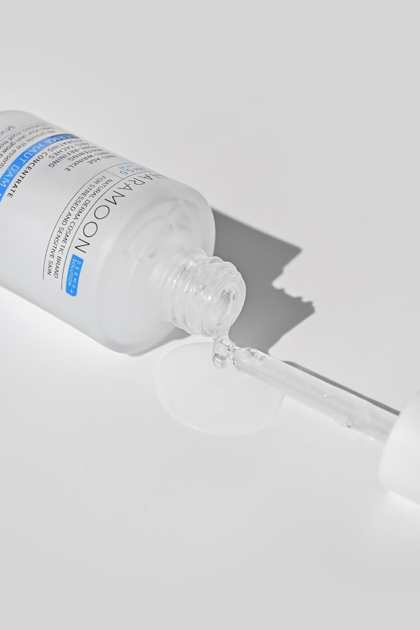 HARAMOON Silky Hydration Ampoule | Vegan & EWG Certified Korean Skincare, 30mL - Wax | Wane