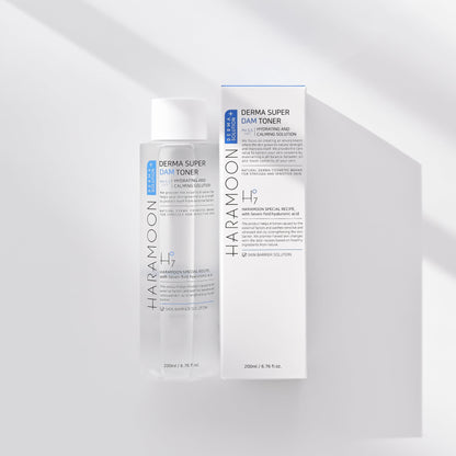 HARAMOON Super Dam Toner | Gentle for Sensitive Skin, 200mL - Wax | Wane